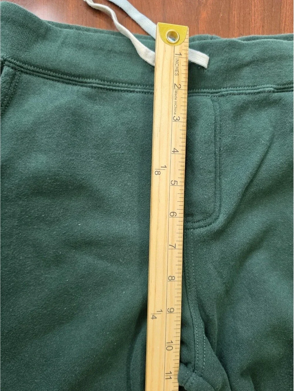 Polo Ralph Lauren Green Fleece Joggers Sweatpants Youth Boys Large 14-16 Preppy